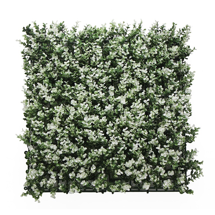 Artificial Green Wall Planks  BUXUS WHITE Pack of 6  Rs:5700/-
